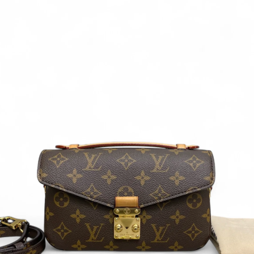 Louis Vuitton Pochette Metis East West Monogram Brown
