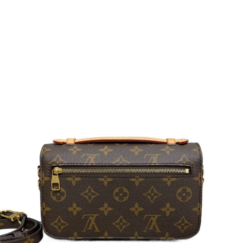 Louis Vuitton Pochette Metis East West Monogram Brown
