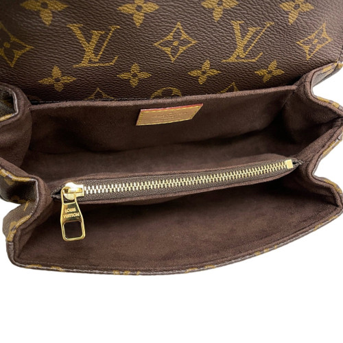Louis Vuitton Pochette Metis East West Monogram Brown