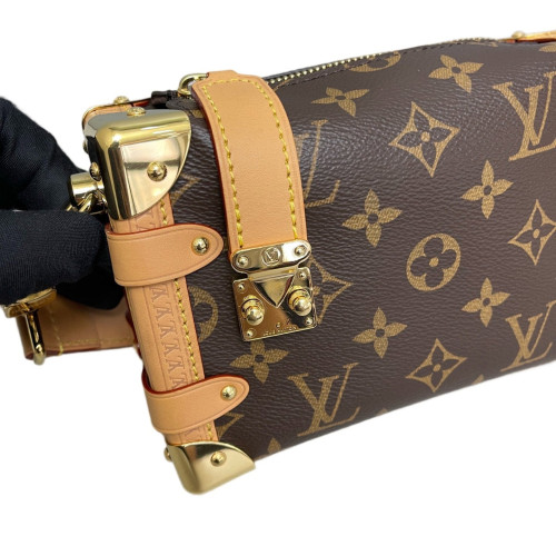 Louis Vuitton Side Trunk Pm Monogram Brown