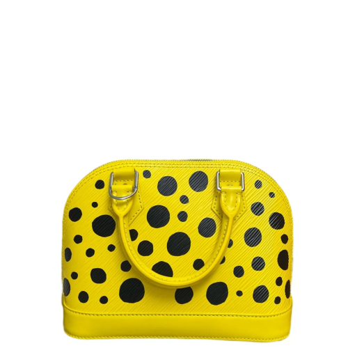Louis Vuitton Alma BB Epi Yellow Black