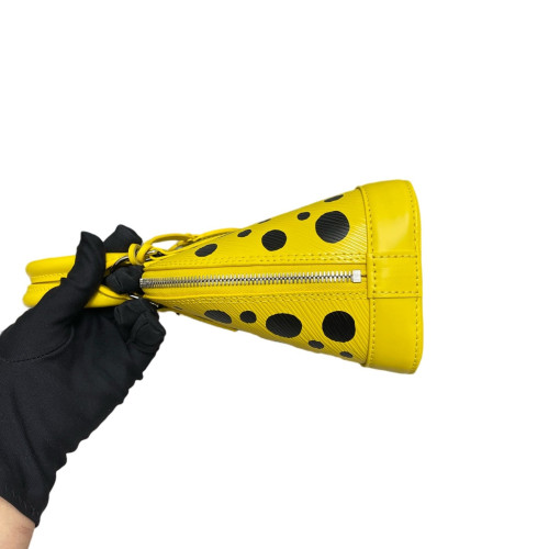 Louis Vuitton Alma BB Epi Yellow Black