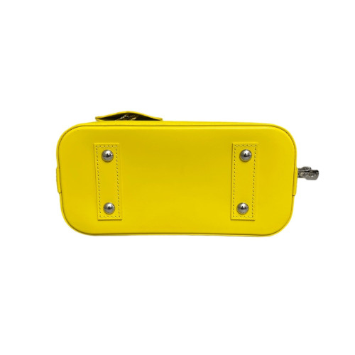 Louis Vuitton Alma BB Epi Yellow Black