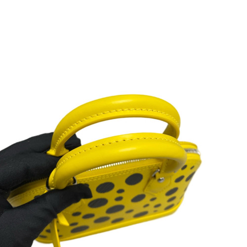 Louis Vuitton Alma BB Epi Yellow Black