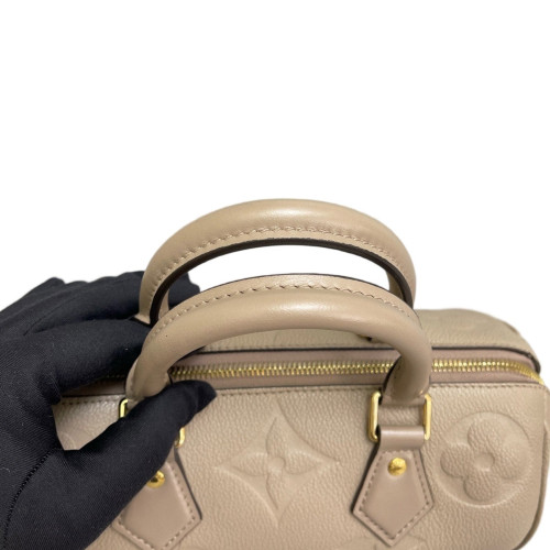 Louis Vuitton Speedy Bandouliere 25 Empreinte Monogram Giant Grey