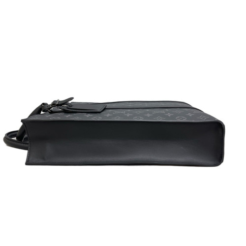 Louis Vuitton Sac Plat Gm Monogram Eclipse Black