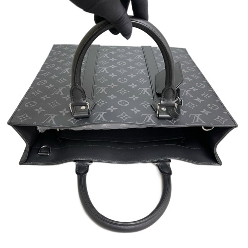 Louis Vuitton Sac Plat Gm Monogram Eclipse Black