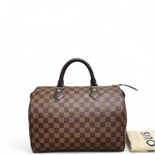 Louis Vuitton Speedy 30 Damier Ebene Brown