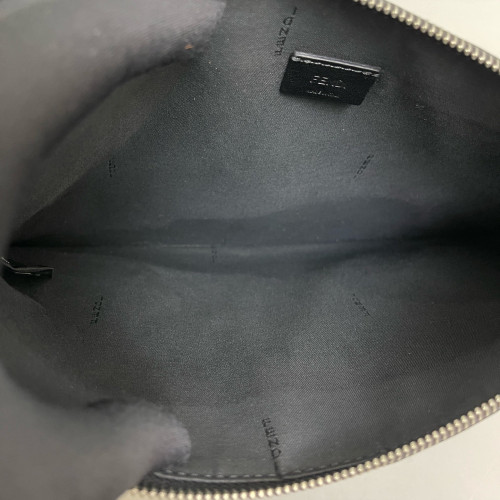 Fendi Clutch Calfskin Black Fendi Clutch Calfskin Black