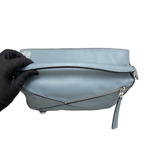 Loewe Medium Puzzle Calfskin Dusty Blue