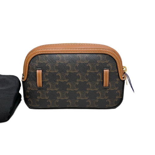 Celine Bumbag Triomphe Tan Brown