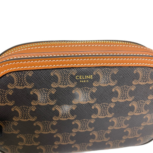 Celine Bumbag Triomphe Tan Brown