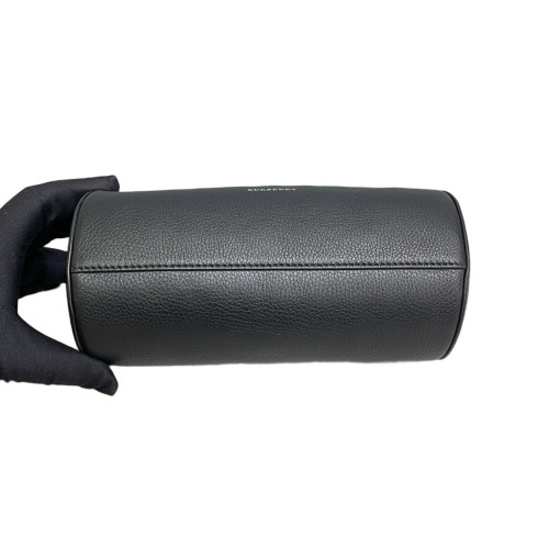 Burberry Mini The Barrel Bag Grained Calfskin Black Burberry Mini The Barrel Bag Grained Calfskin Black