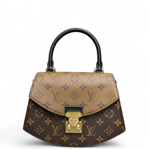 Louis Vuitton Tilsitt Reverse Monogram Brown Black Louis Vuitton Tilsitt Reverse Monogram Brown Black