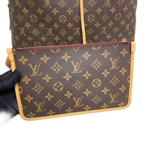 Louis Vuitton Carryall Travel Monogram Brown