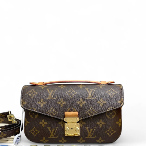 Louis Vuitton Pochette Metis East West Monogram Brown