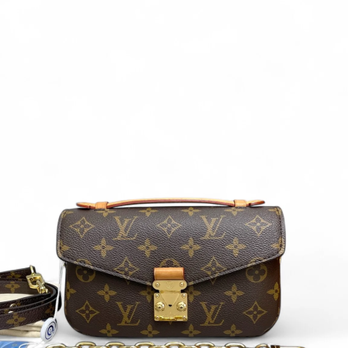 Louis Vuitton Pochette Metis East West Monogram Brown