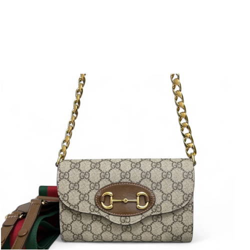 Gucci Shoulder Bag GG Monogram Beige Brown Gucci Shoulder Bag GG Monogram Beige Brown