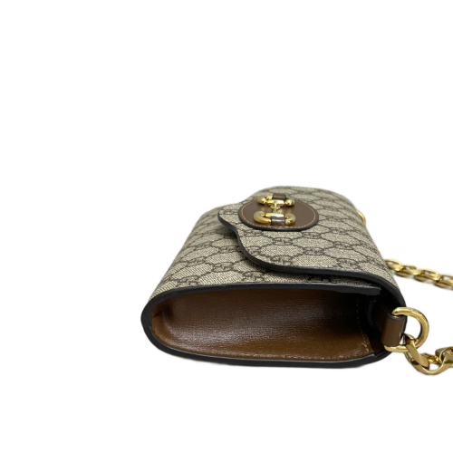 Gucci Shoulder Bag GG Monogram Beige Brown Gucci Shoulder Bag GG Monogram Beige Brown