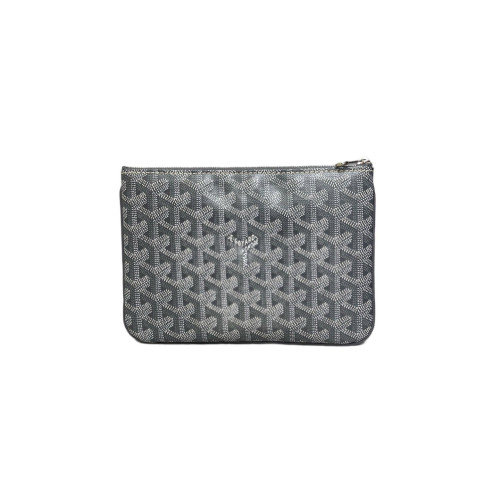 Goyard Senat PM Goyardine Grey White Goyard Senat PM Goyardine Grey White