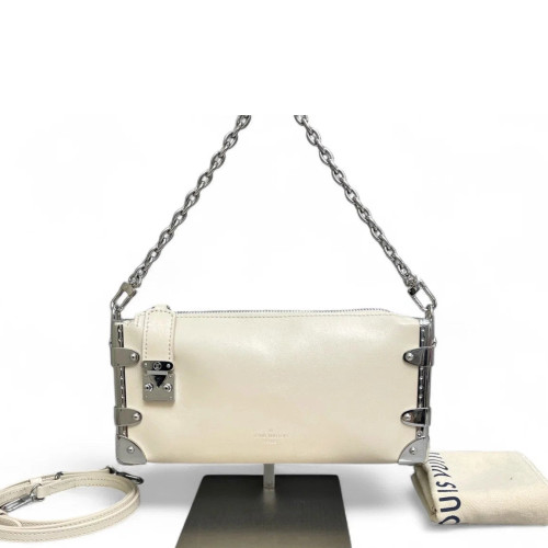Louis Vuitton Slim Soft Trunk Calfskin Ecru