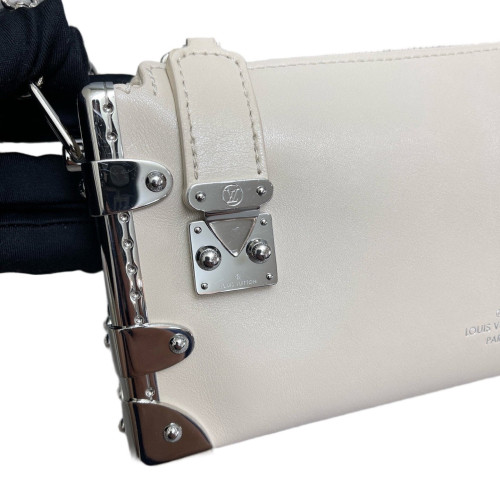 Louis Vuitton Slim Soft Trunk Calfskin Ecru