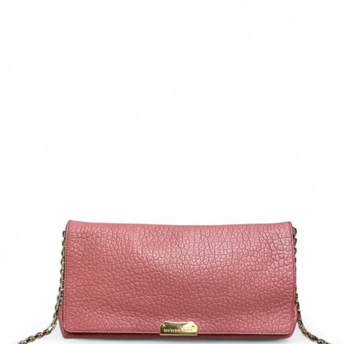 Burberry Shoulder Bag Grained Calfskin New Rosette