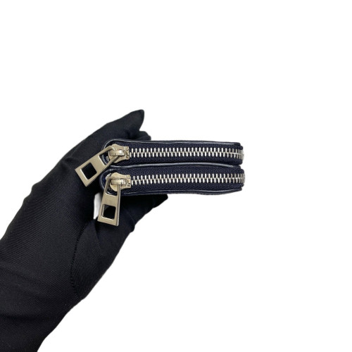 Loewe Compact Wallet Calfskin Blue