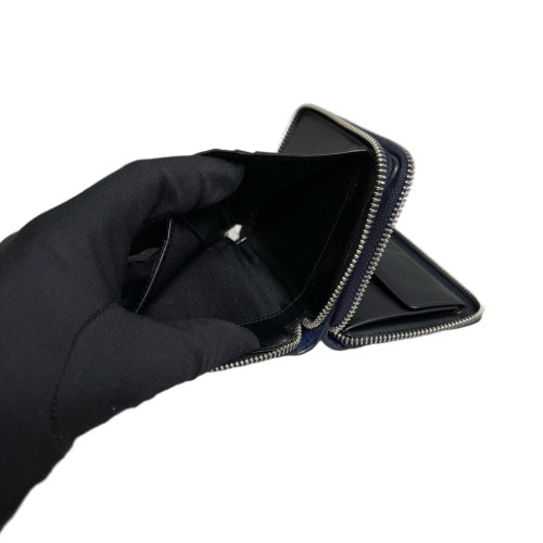 Loewe Compact Wallet Calfskin Blue