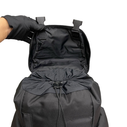 Gucci Flap Backpack Nylon Black