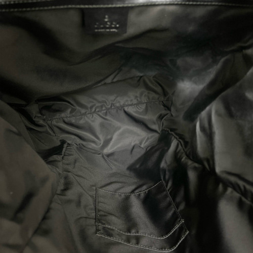 Gucci Flap Backpack Nylon Black