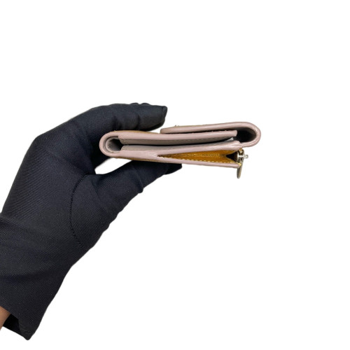 Dior Compact Wallet Calfskin Gold