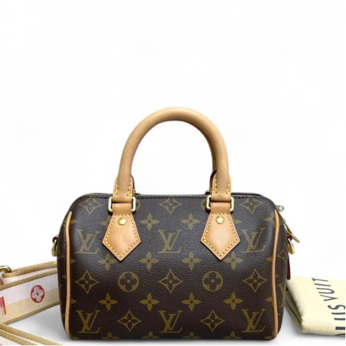 Louis Vuitton Speedy Bandouliere 20 Monogram Brown