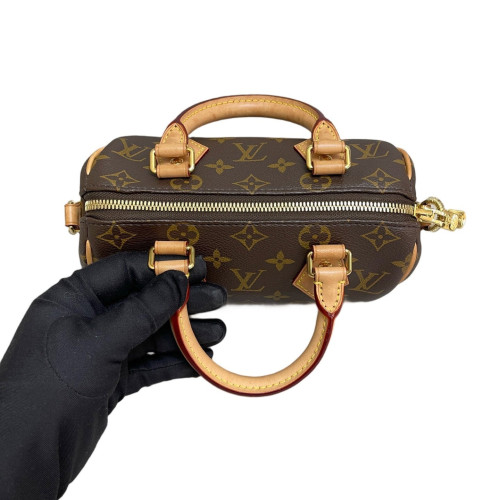 Louis Vuitton Speedy Bandouliere 20 Monogram Brown