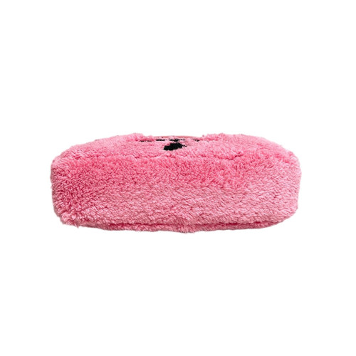 Prada Re-Edition 2005 Shoulder Bag Faux Fur Pink