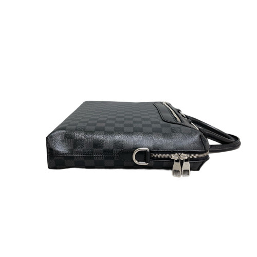 Louis Vuitton Porte Documents Jour Damier Graphite Black