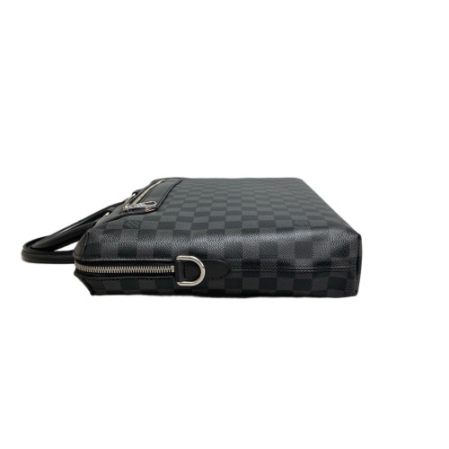 Louis Vuitton Porte Documents Jour Damier Graphite Black