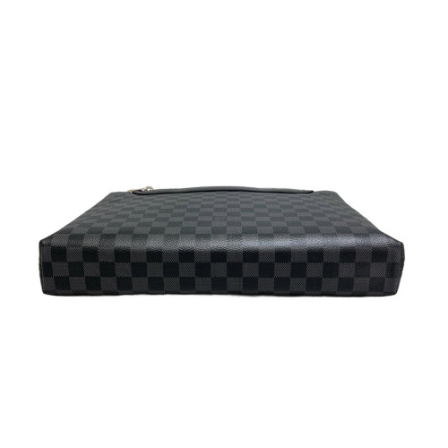 Louis Vuitton Porte Documents Jour Damier Graphite Black