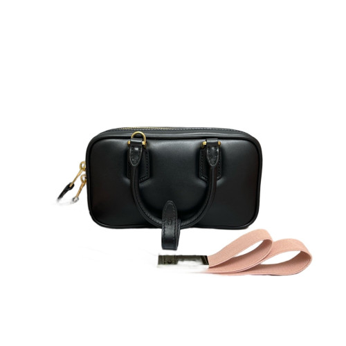 Miu Miu Mini Arcadie Calfskin Black