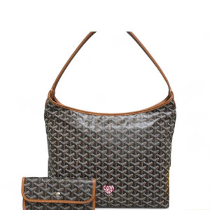 Goyard Boheme Hobo Goyardine Tan