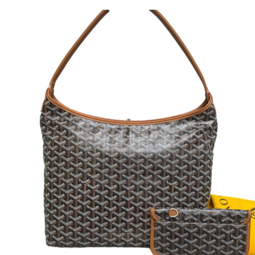 Goyard Boheme Hobo Goyardine Tan Goyard Boheme Hobo Goyardine Tan