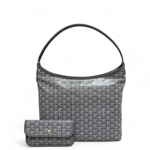 Goyard Boheme Hobo Goyardine Grey Goyard Boheme Hobo Goyardine Grey