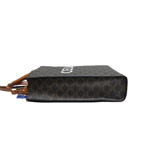 Celine Small Vertical Cabas Triomphe Tan