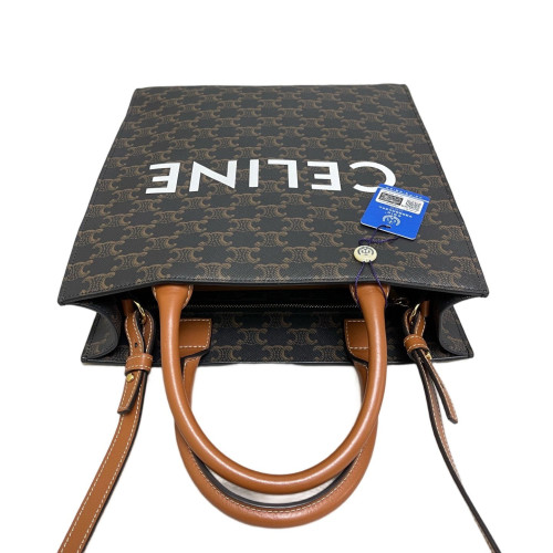 Celine Small Vertical Cabas Triomphe Tan