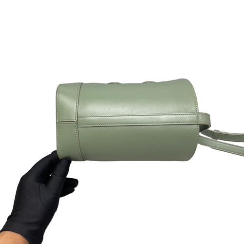 Celine Triomphe Bucket Bag Small Calfskin Green Celine Triomphe Bucket Bag Small Calfskin Green