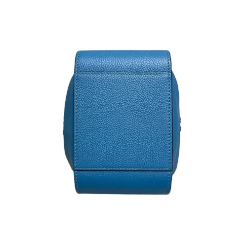 Loewe Mini Hammock Grained Calfskin Blue Loewe Mini Hammock Grained Calfskin Blue
