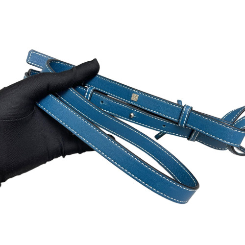 Loewe Mini Hammock Grained Calfskin Blue Loewe Mini Hammock Grained Calfskin Blue