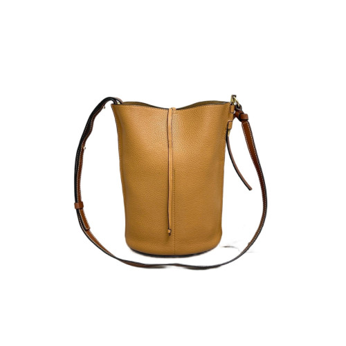 Loewe Bucket Grained Calfskin Tan