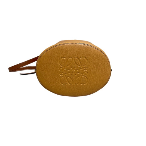 Loewe Bucket Grained Calfskin Tan