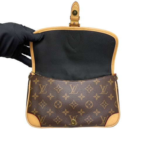 Louis Vuitton Diane Monogram Brown Black